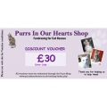 £30 Purrs Shop Gift / Discount voucher